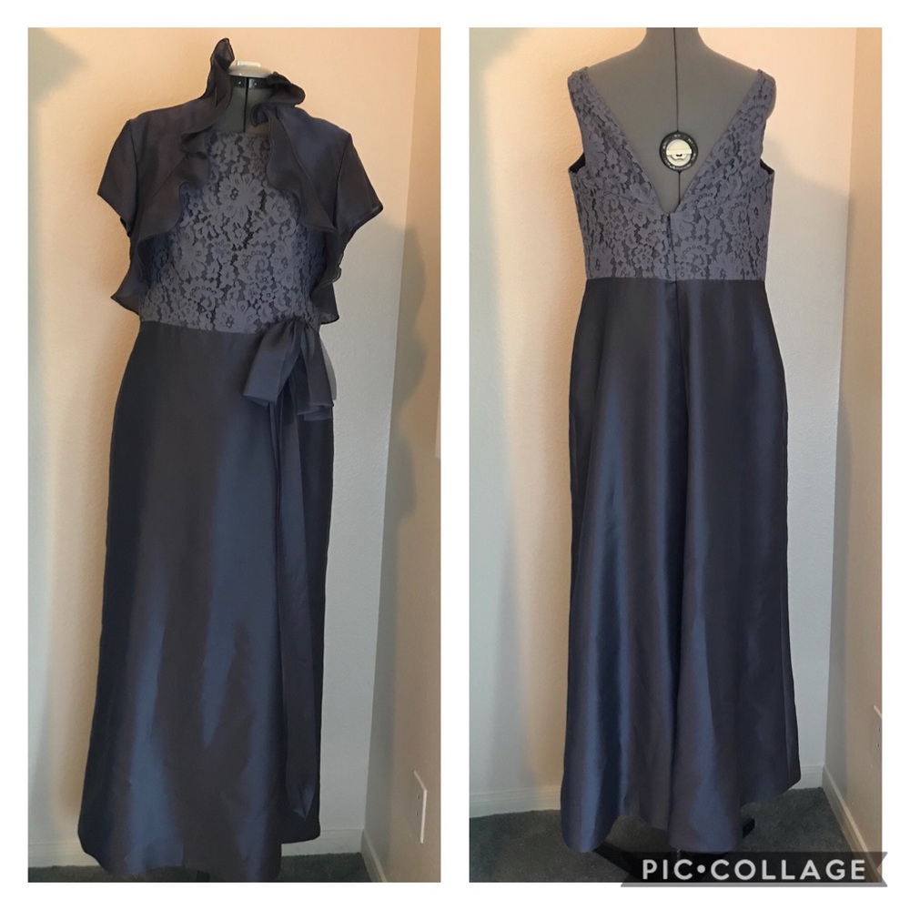 Formal Gown with Shrug